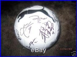 L. A. Sol Puma Signed 2009 Wps Team Soccer Ball