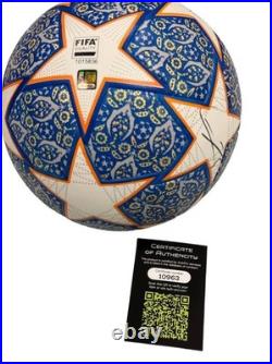 Lamine Yama Soccer Ball Signed Autographed With COA