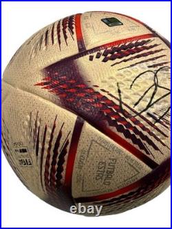 Lamine Yamal Hand Signed Ball Autographed Soccer COA