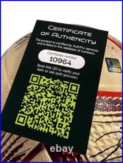 Lamine Yamal Hand Signed Ball Autographed Soccer COA