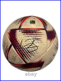 Lamine Yamal Hand Signed Ball Autographed Soccer COA