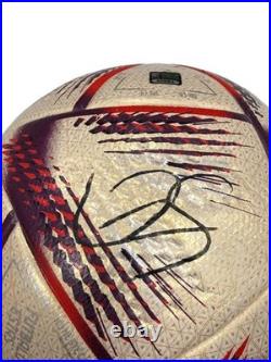 Lamine Yamal Hand Signed Ball Autographed Soccer COA