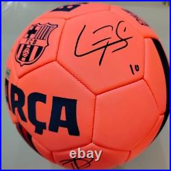 Lamine Yamal, Pedri and Raphinha Signed Barcelona Soccer Ball Official With COA