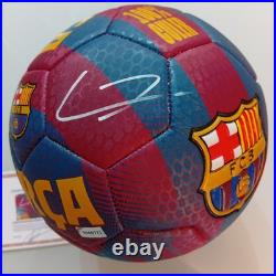 Lamine Yamal Signed Autographed FC Barcelona Official Ball With COA