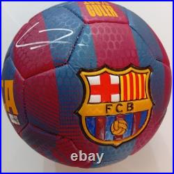 Lamine Yamal Signed Autographed FC Barcelona Official Ball With COA