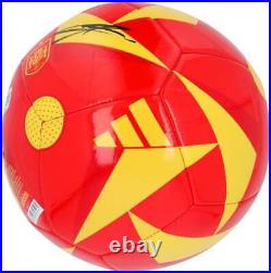 Lamine Yamal Spain FC Autographed Adidas Spain Club Soccer Ball