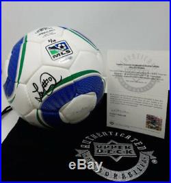 Landon Donovan Signed Adidas Major League Soccer Match Soccer Ball (UDA COA)