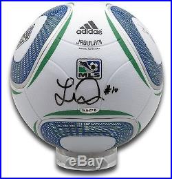 Landon Donovan Signed Autographed MLS Match Soccer Ball LA Galaxy Black Ink UDA
