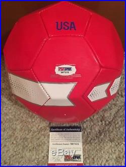 Landon Donovan Signed Autographed Nike USA Soccer Ball Psa/Dna Coa