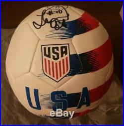 Landon Donovan Signed Autographed USA Soccer Ball With Proof