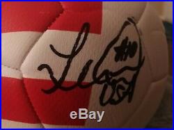 Landon Donovan Signed Autographed USA Soccer Ball With Proof