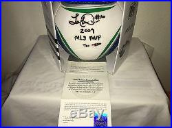 Landon Donovan Signed & Inscribed 2009 Adidas Jabulani MLS MVP Soccer Ball
