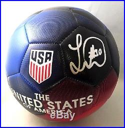Landon Donovan Signed Soccer Ball Team USA Olympics Futbol COA