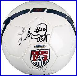 Landon Donovan Team USA Autographed USA Soccer Ball Upper Deck Certified