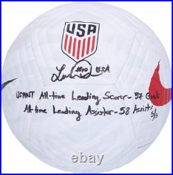 Landon Donovan USMNT Signed Logo Nike Soccer Ball with Multiple Inscs LE #5/5