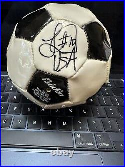 Landon Donovan autographed mini soccer ball