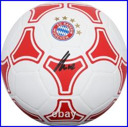 Lennart Karl Bayern Munich Autographed White Soccer Ball