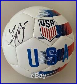 Lindsey Horan Thorns signed F/S Team USA Nike Prestige Soccer Ball autographed