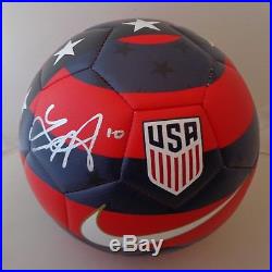 Lindsey Horan Thorns signed Nike USA Prestige F/S Soccer Ball Team USA Womens