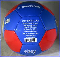 Lionel Leo Messi / Autographed F. C. Barcelona Logo Full Size Soccer Ball / Coa