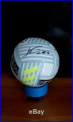 Lionel Messi Argentina original Autographed Signed Messi Adidas Soccer Ball COA