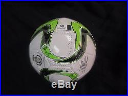 Lionel Messi Autographed Signed Soccer Ball with GA COA