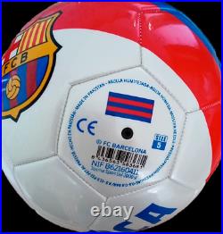 Lionel Messi Autographed Soccer Ball COA