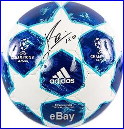 Lionel Messi Barcelona Autographed 2018-19 Champions League Soccer Ball ICONS
