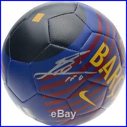 Lionel Messi FC Barcelona Autographed Nike Prestige Soccer Ball