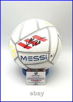 Lionel Messi FC Barcelona Autographed Soccer Ball