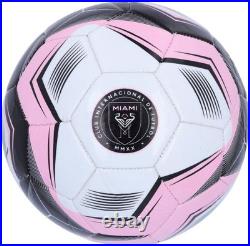 Lionel Messi, Luis Suarez, and Sergio Busquets Inter Miami CF Signed Soccer Ball Lionel Messi, Luis Suarez, and Sergio Busquets Inter Miami CF Signed Soccer Ball