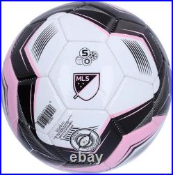 Lionel Messi, Luis Suarez, and Sergio Busquets Inter Miami CF Signed Soccer Ball Lionel Messi, Luis Suarez, and Sergio Busquets Inter Miami CF Signed Soccer Ball