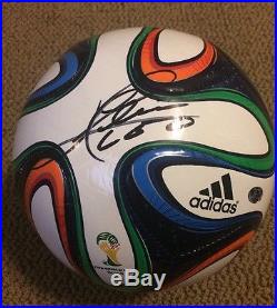 Lionel Messi Signed Adidas 2014 FIFA World Cup Brazil Soccer Ball, COA