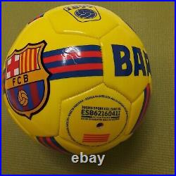 Lionel Messi Signed Autographed Barcelona FC Soccer Ball With COA