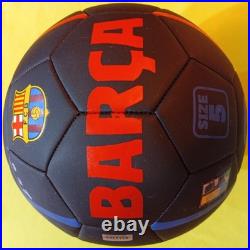 Lionel Messi Signed Autographed FC Barcelona Ball Official With COA