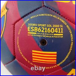 Lionel Messi Signed Autographed FC Barcelona Ball Official withCOA