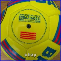 Lionel Messi Signed Autographed FC Barcelona Soccer Ball Official withCOA Lionel Messi Signed Autographed FC Barcelona Soccer Ball Official withCOA