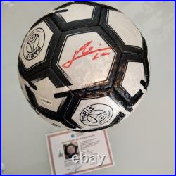 Lionel Messi Signed Autographed Paris Saint-Germain Soccer Ball With COA