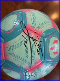 Lionel Messi Signed Autographed Soccer Ball with Fanatics COA AUTHENTIC