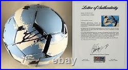 Lionel Messi Signed Soccer Ball Argentina PSA/DNA COA