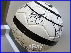 Lionel Messi Signed Soccer Ball + Theirry Henry + Others