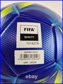 Lionel Messi Soccer Ball Hand Signed+Acrylic cube+COA+Free shipping