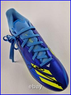 Lionel Messi Soccer Ball+shoe+Hand Signed by Messi+COA+Free shipping=02 pieces