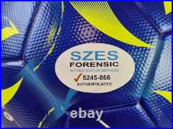 Lionel Messi Soccer Ball+shoe+Hand Signed by Messi+COA+Free shipping=02 pieces