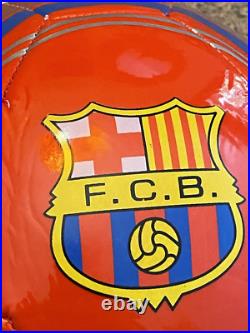 Lionel Messi signed soccer ball Beckett