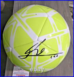 Lionel (leo) Messi Autographed Soccer Ball Global Authentics Cert. #gv976156 Coa