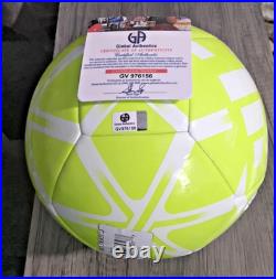 Lionel (leo) Messi Autographed Soccer Ball Global Authentics Cert. #gv976156 Coa