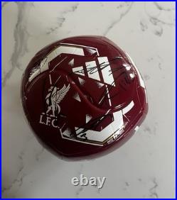 Liverpool FC Autographed Signed Team Ball Home Club 2026/27 Limited Edition