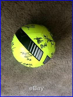 Los Angeles Football Club Team Autographed Nike Soccer Ball 2018 COA/Proof