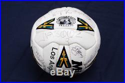Los Angeles Galaxy Mitre Signed Soccer Ball Autographs Autograph Early MLS